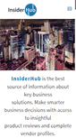 Mobile Screenshot of insiderhub.com